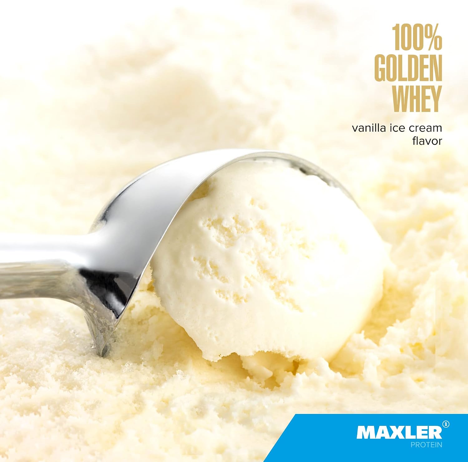 100% Golden Whey Protein - 24g of Protein per Serving - Whey Protein Powder for Pre Post Workout - Fast-Absorbing Whey Concentrate, Isolate & Hydrolysate Blend - Vanilla Ice Cream 2 lb