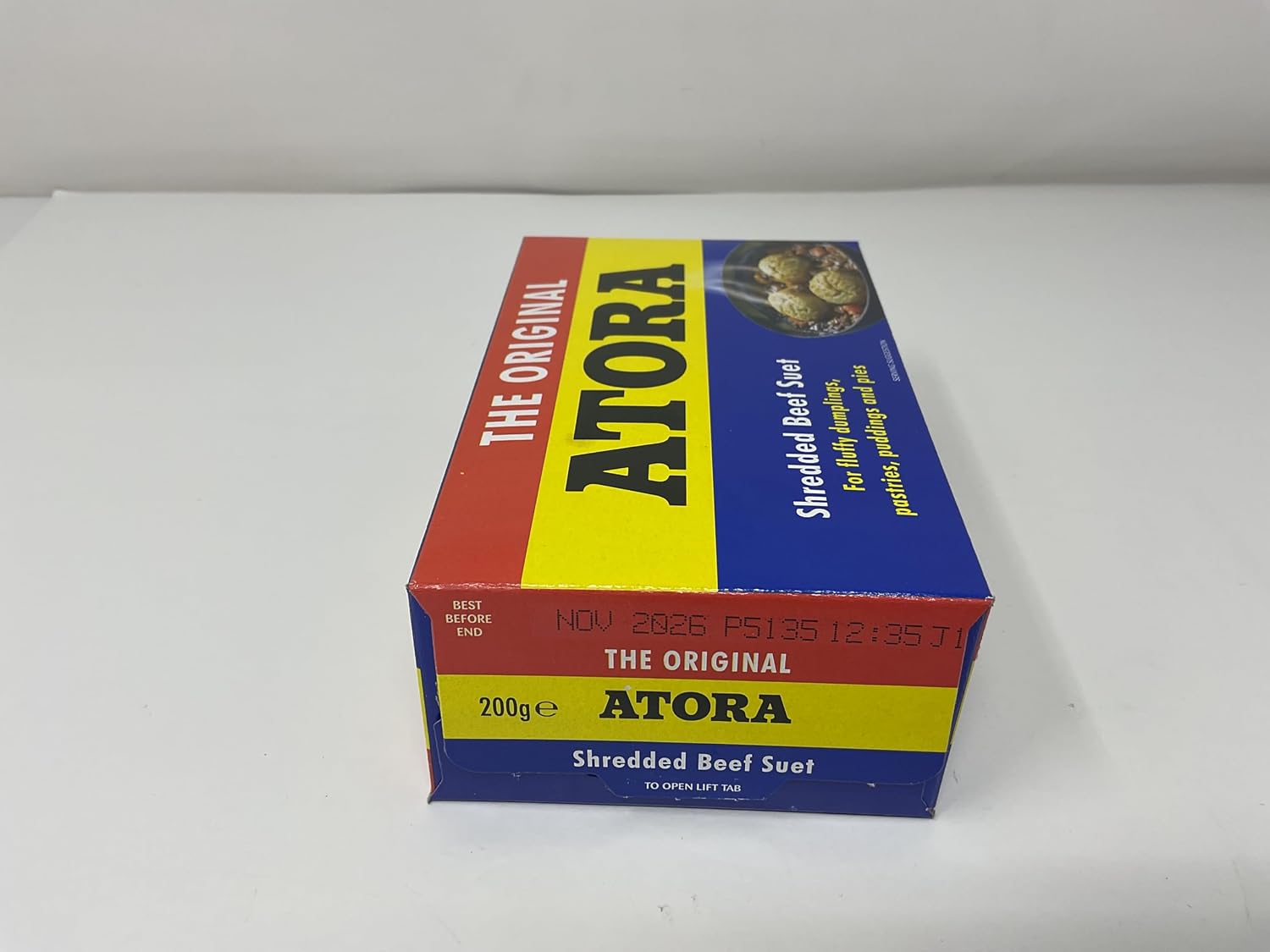 Atora Shredded Beef Suet 200g - Pack of 2
