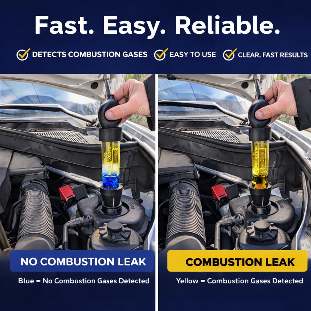 BT-500 Head Gasket Combustion Leak Test Kit - Made in USA