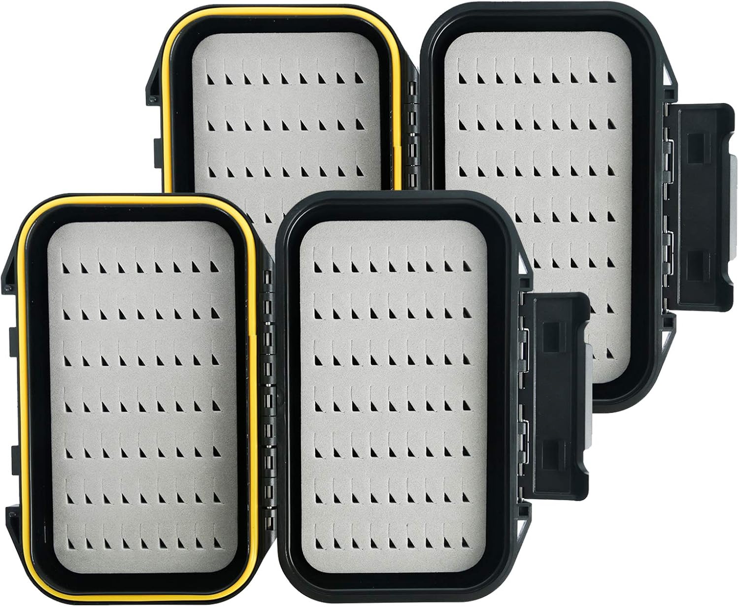 Maxcatch Waterproof Fly Box for Fly Fishing Double Sided Foam Insert (2PCS Easy Grip Foam)