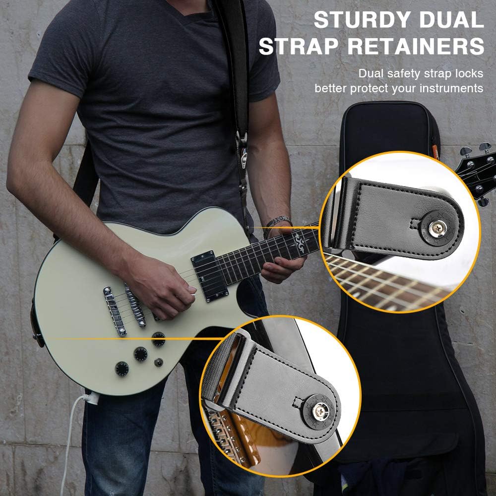 LEKATO Guitar Straps for Electric Guitar Bass