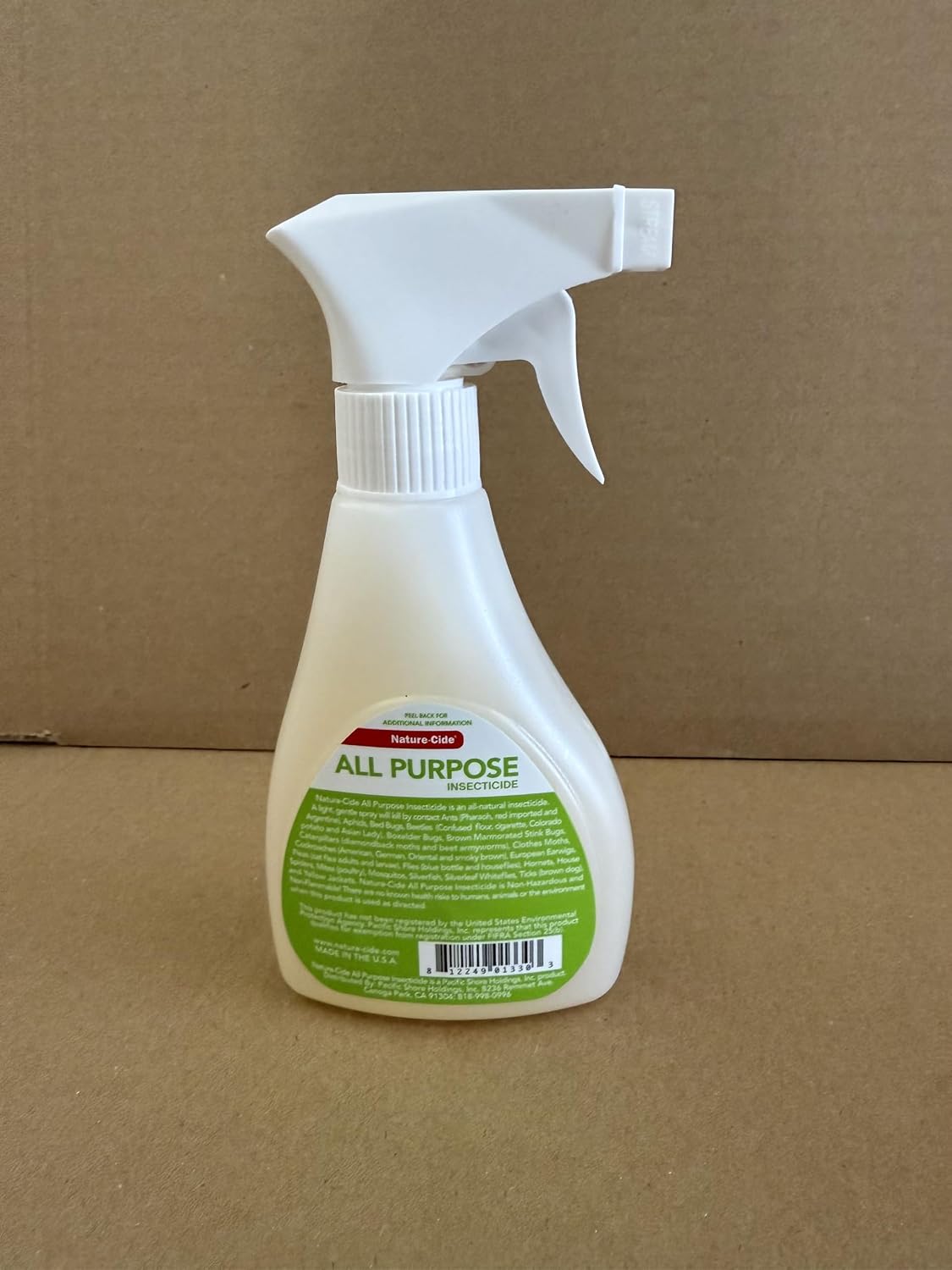 Nature-Cide All Purpose Insecticide. All Natural, Plant-Based Roach Killer, Spider, Mosquito and Ant Spray to Keep Your Home Safe. Kills on Contact. No Strong Odor. 32 oz