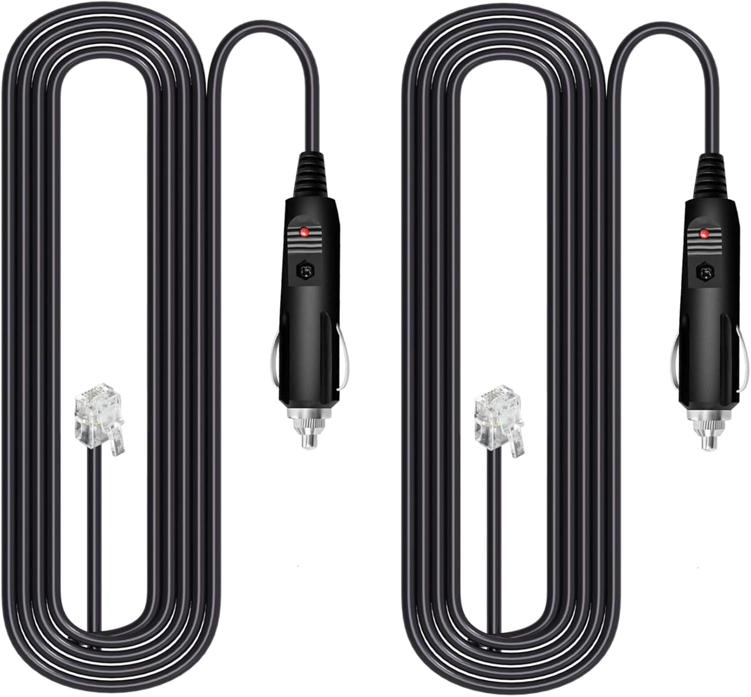 Radar Straight Power Cord Compatible with Uniden R3 3.5m/11.5ft