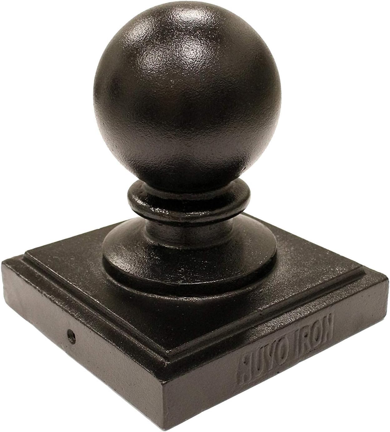 Nuvo Iron Ball Post Cap, 5 1/2" x 5 1/2"