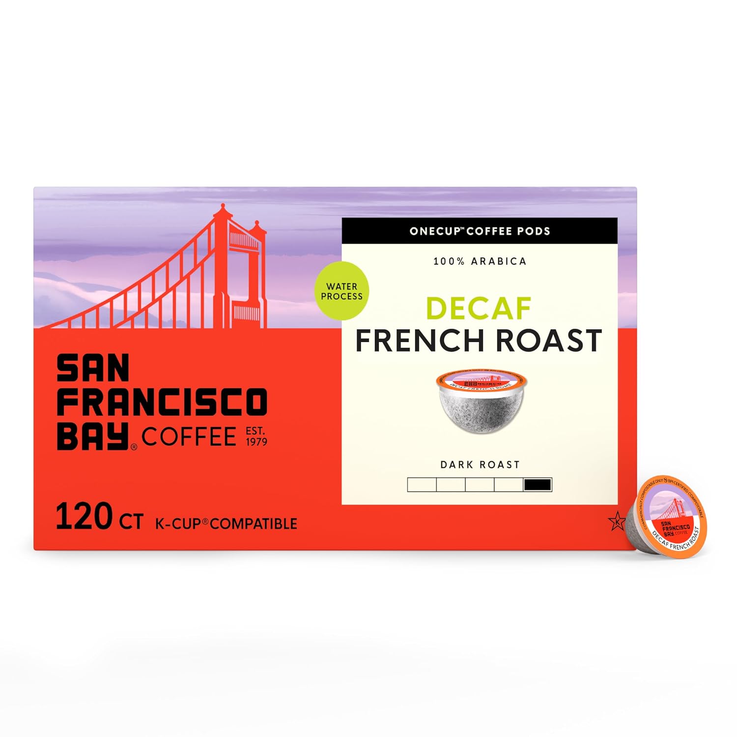 San Francisco Bay French Roast K-Cup Compatible Coffee Pods, 36 ct
