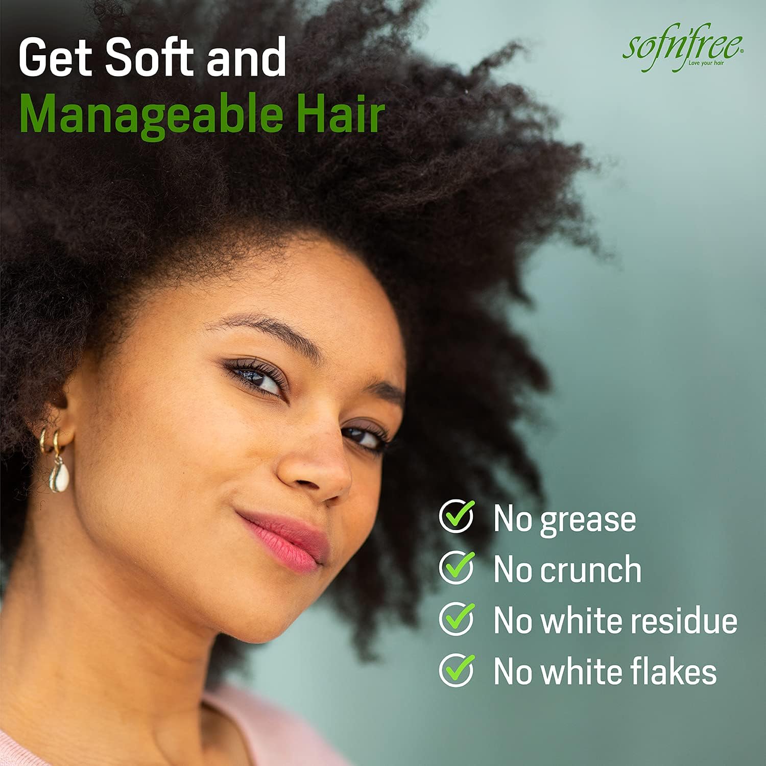 Sofn'free Moisturizer & Curl Activator Lotion - 25.35 fl oz | Defines waves, coils, and multicultural curls. Provides moisture, shine, and frizz control with a soft, flexible finish.