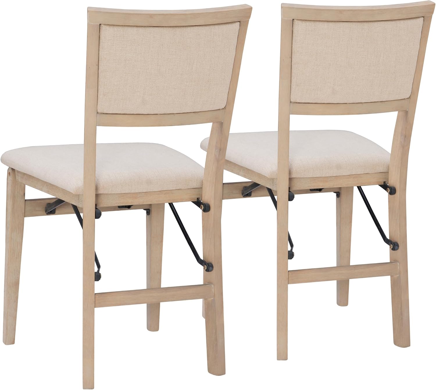 Linon Keira Pad Back Folding Bar Stool