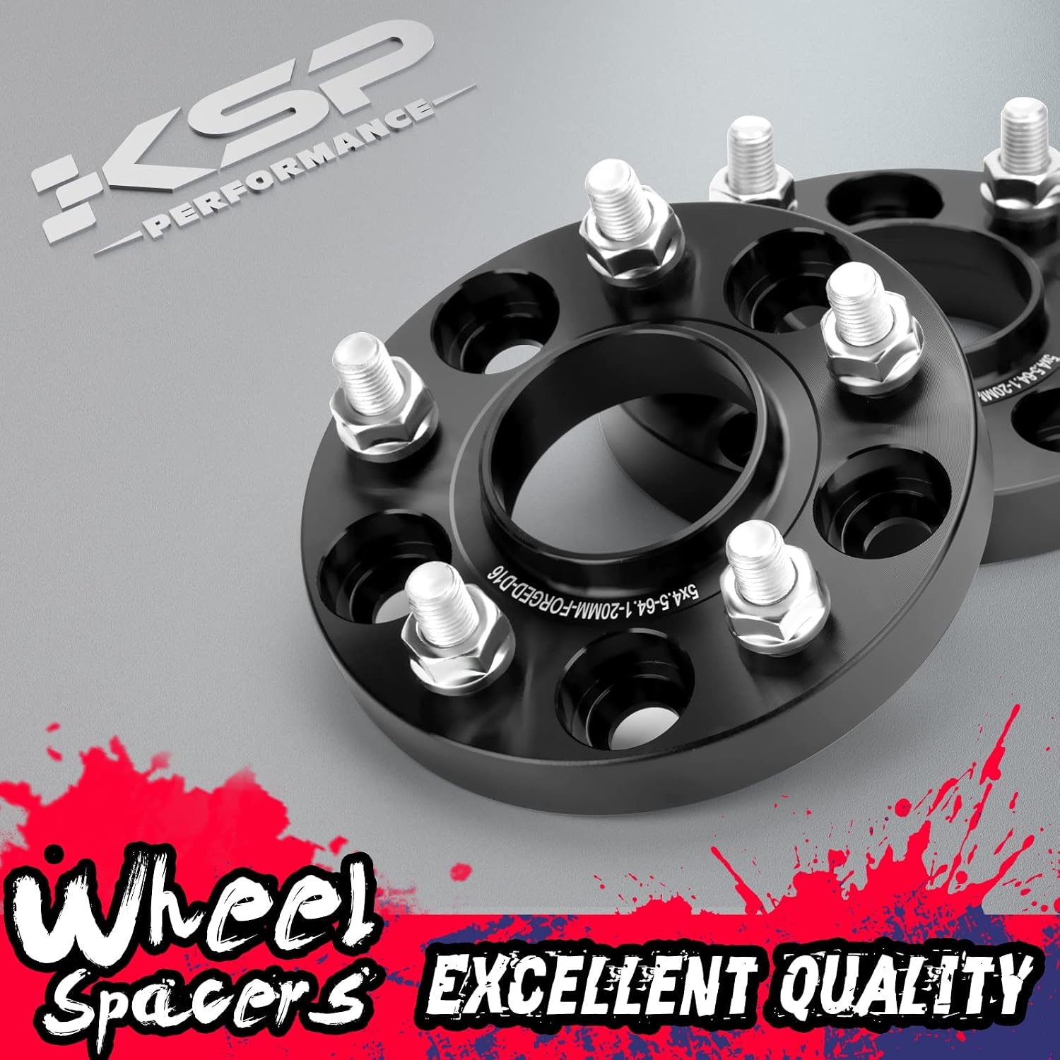 KSP 5X4.5 25mm Wheel Spacers for Mustang GT500 GT350