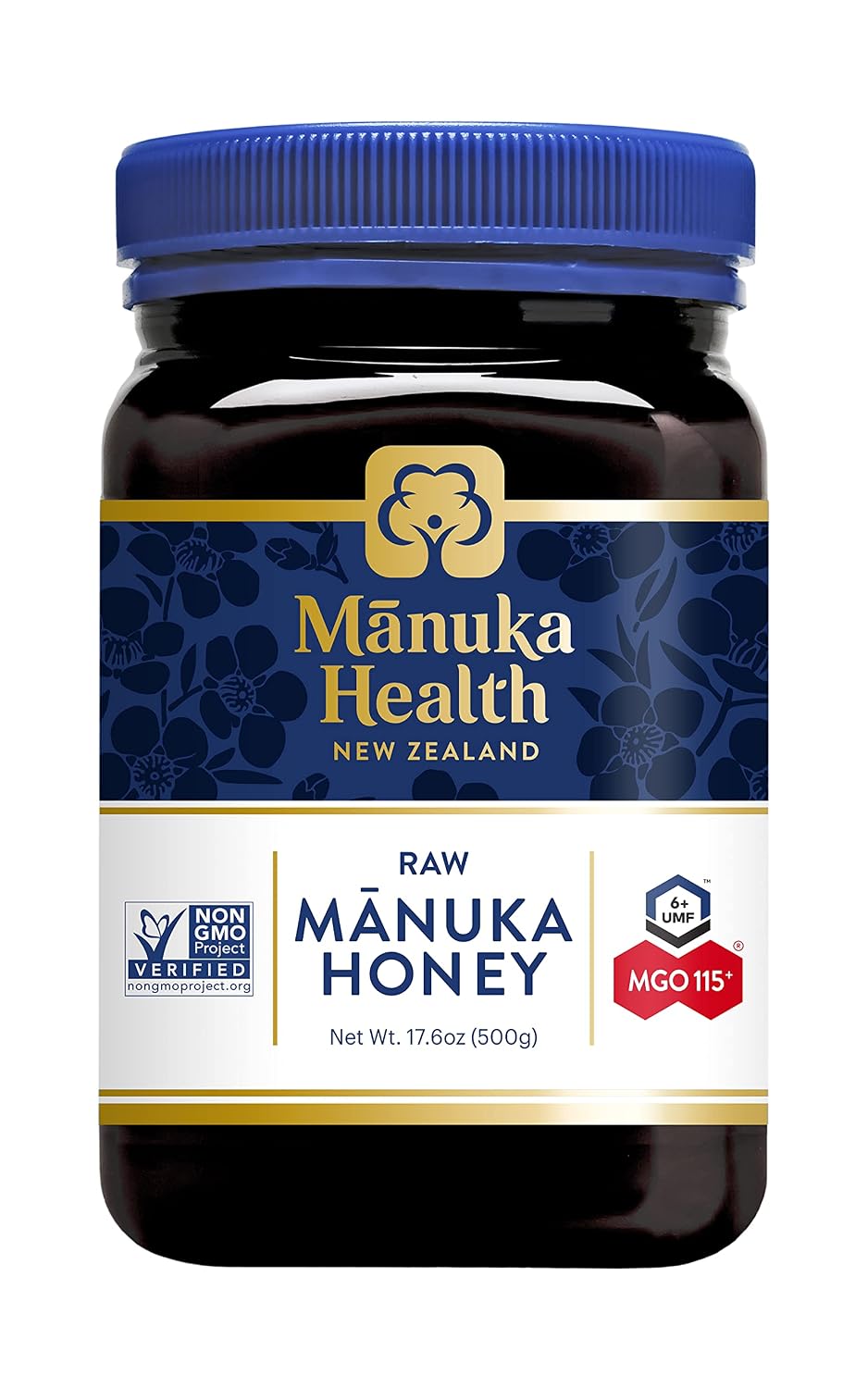 Manuka Health UMF 16+/MGO 573+ Manuka Honey (250g/8.8oz), Superfood, Authentic Raw Honey from New Zealand
