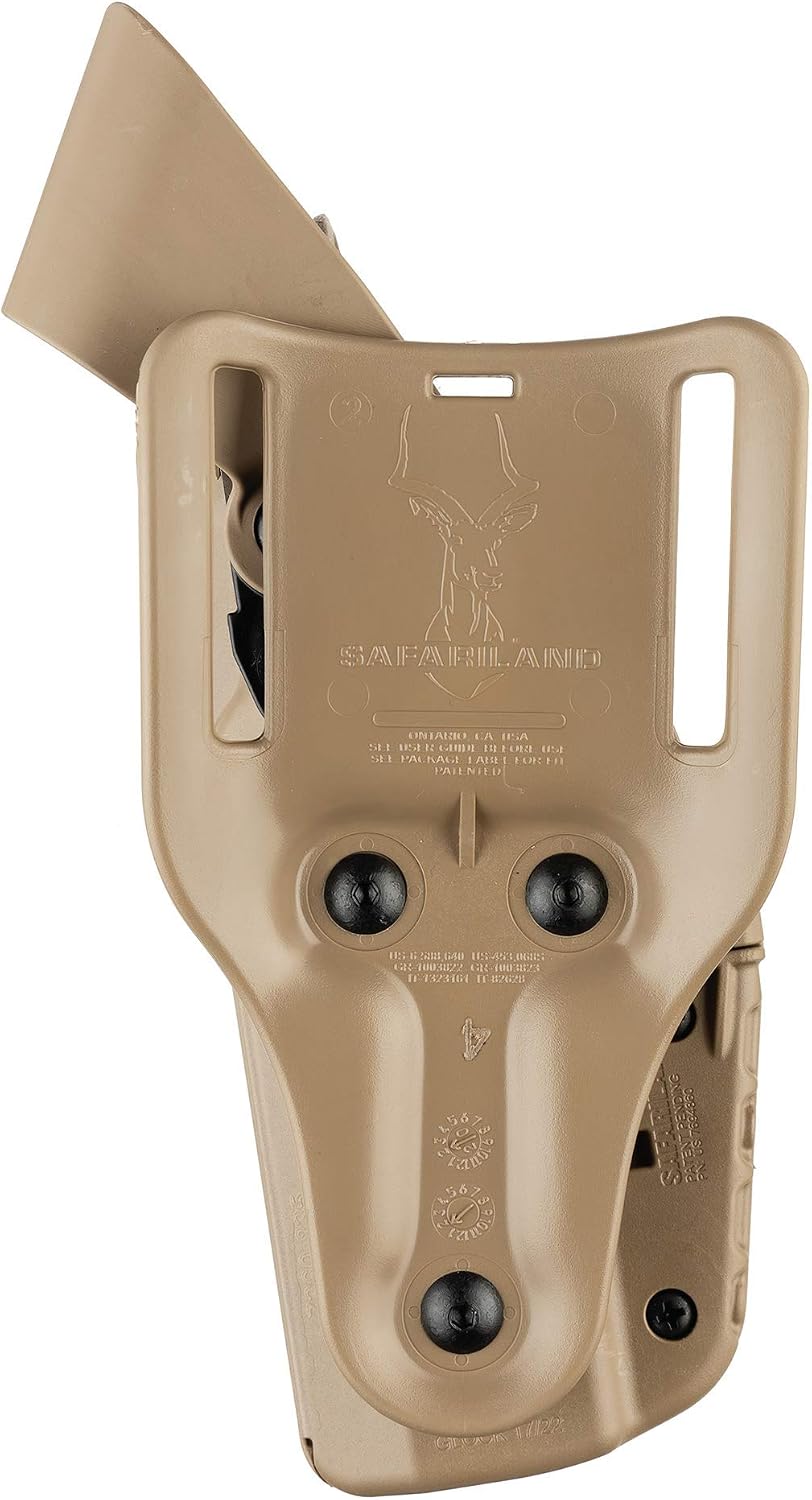 Safariland 7360 7TS ALS/SLS Mid-Ride Duty Rated Level III Retention Holster