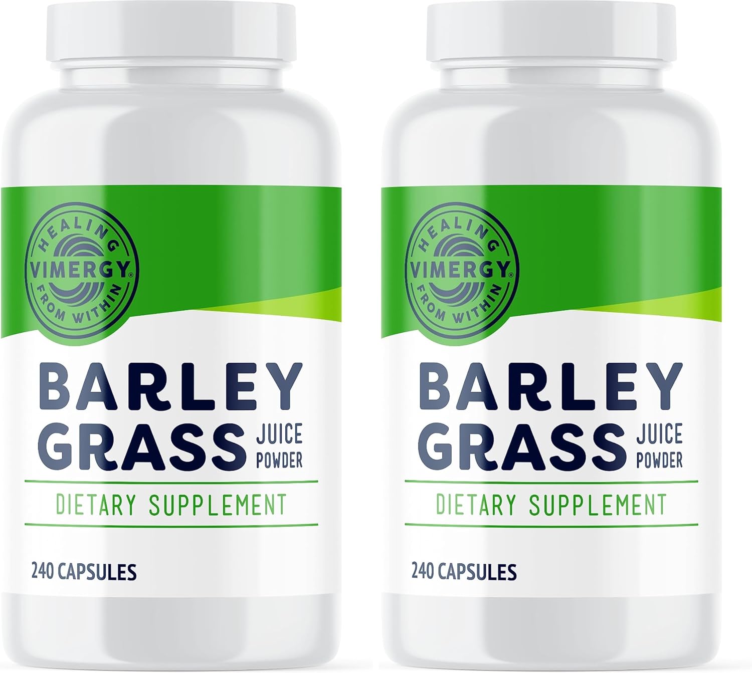 Vimergy Barley Grass Juice Powder, Organic Superfood, 250g, 63 Servings | Clean Nutrient-Dense Superfood*, Powerful Antioxidants for Cardiovascular Health*, Vegan, Gluten-Free