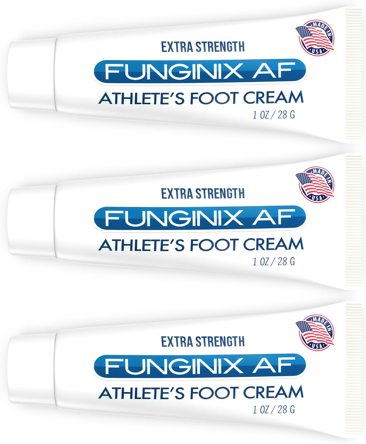 Funginix AF Athlete's Foot Anti-Fungal Treatment, FDA-approved, Safe and Effective, 1 Ounce Tube