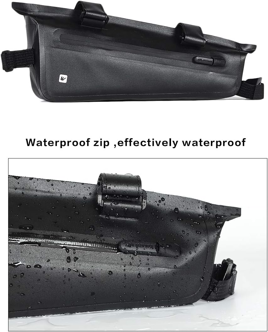 Rhinowalk Professional Cycling Accessories - Waterproof Triangle Bag for Bike Frame, Under Tube Pouch