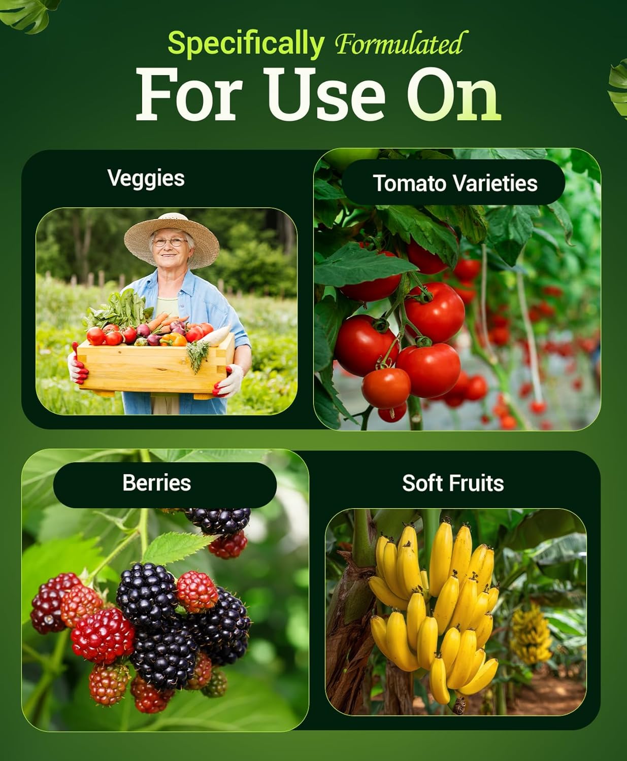 FoxFarm Happy Frog Tomato & Vegetable Fertilizer - Vegetable Fertilizer for Vigorous Feeders, 5-7-3 Blend with Calcium & Mycorrhizal Fungi
