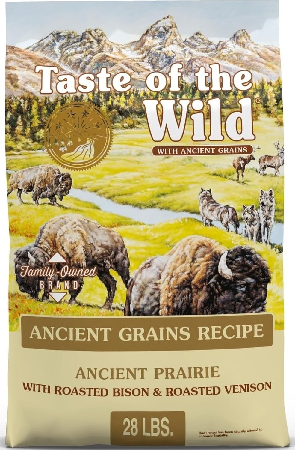 Taste of the Wild Ancient Stream Dry Dog Food, Smoke-Flavored Salmon, 5lb