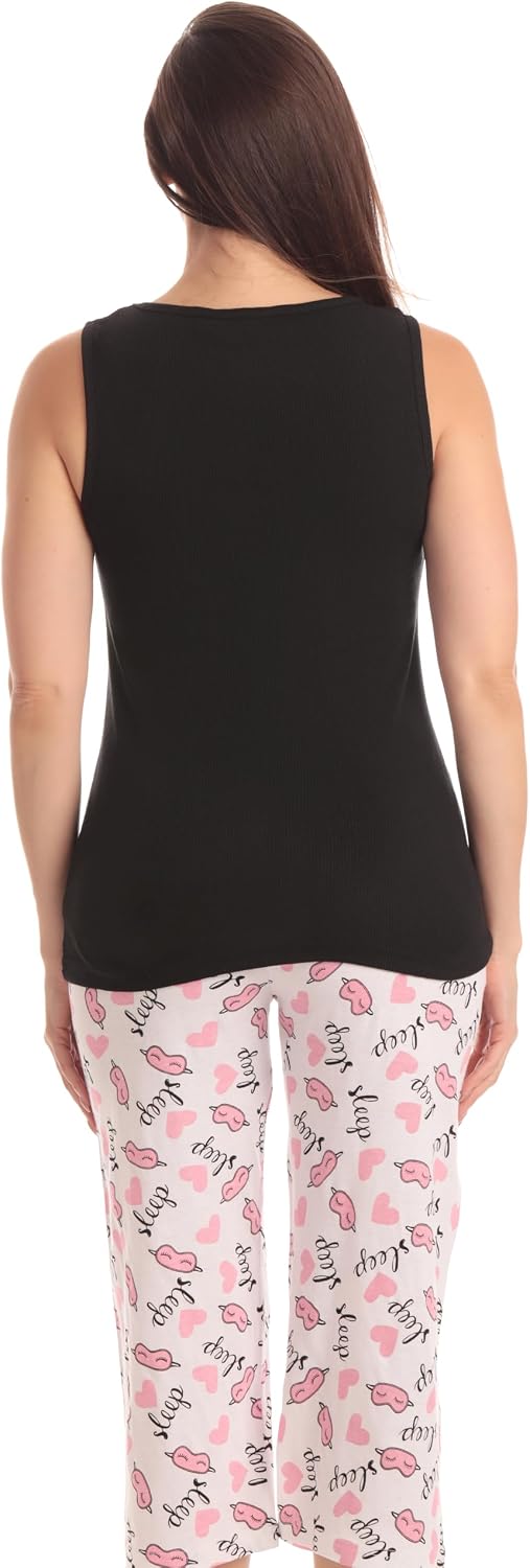 Just Love 100% Cotton Capri Sets Women Sleepwear