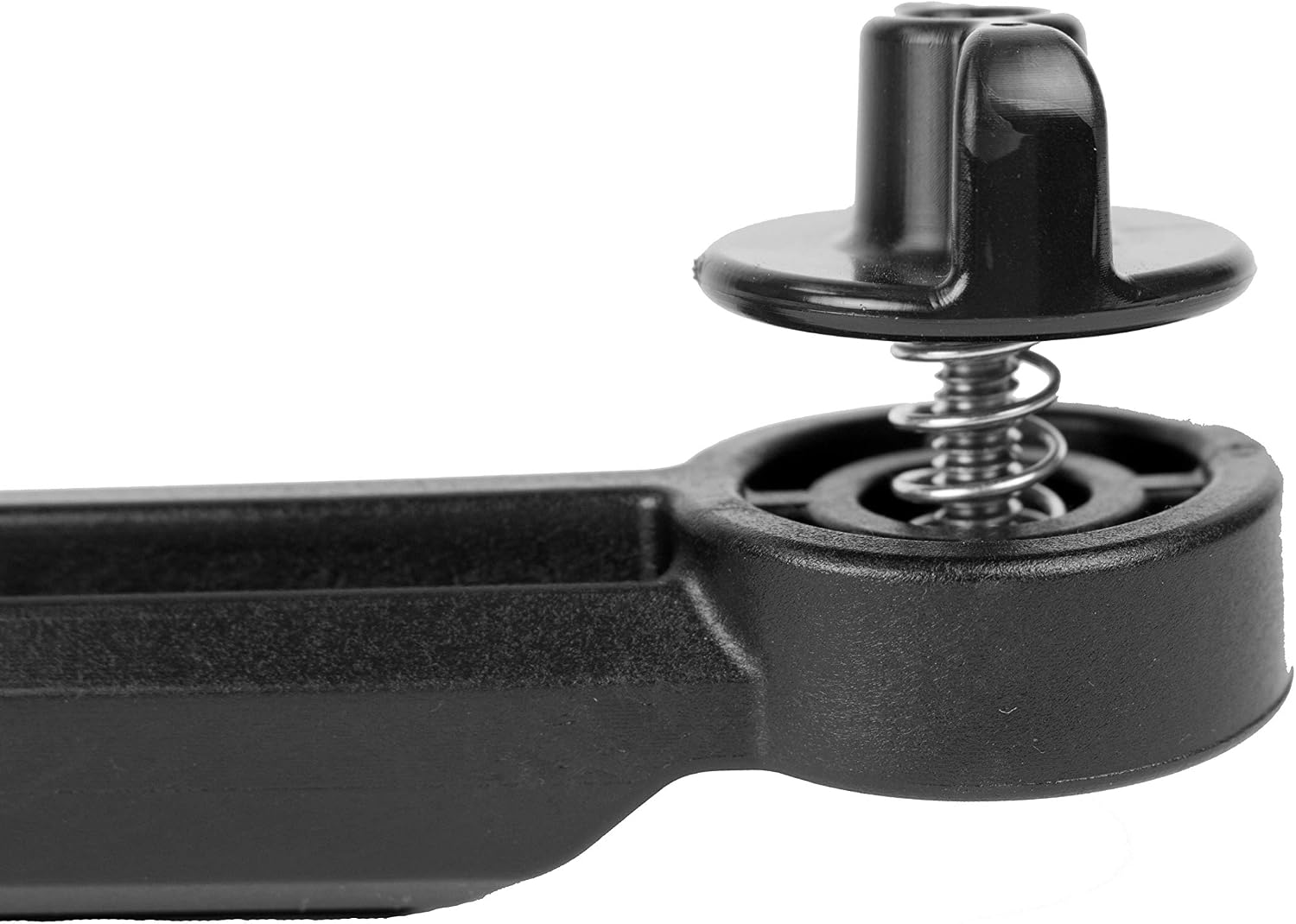 YakAttack 8" Extension Arm for LockNLoad Accessories - Includes Hardware | Rod Holder & Fish Finder Riser | Track Mount Compatible | Made in USA