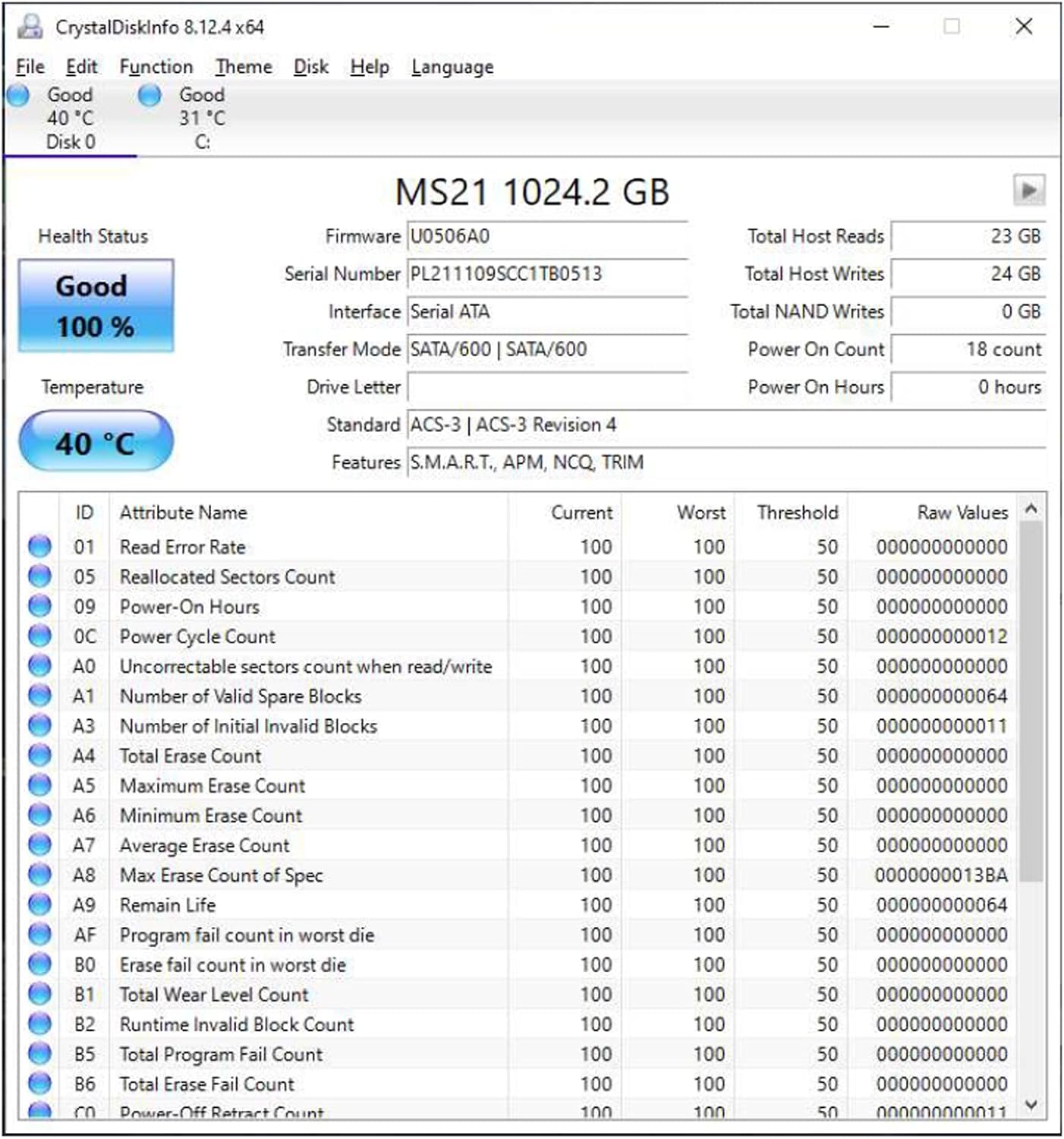 Timetec 1TB SSD 3D NAND SATA III 6Gb/s M.2 2280 NGFF 512TBW Read Speed Up to 550MB/s SLC Cache Performance Boost Internal Solid State Drive for PC
