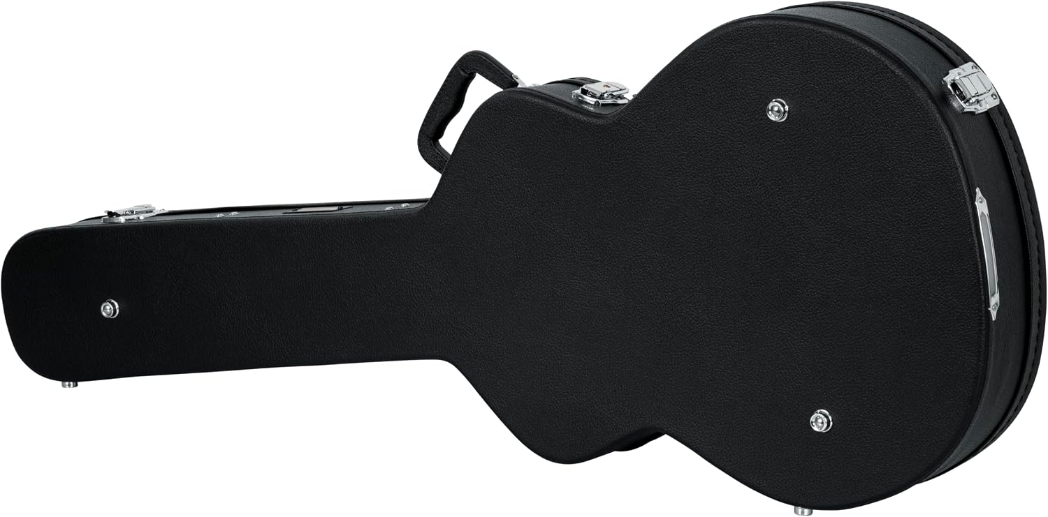 Gator Cases Hard-Shell Wood Case for Semi-Hollow Guitars, Fits Gibson 335 (GWE-335)
