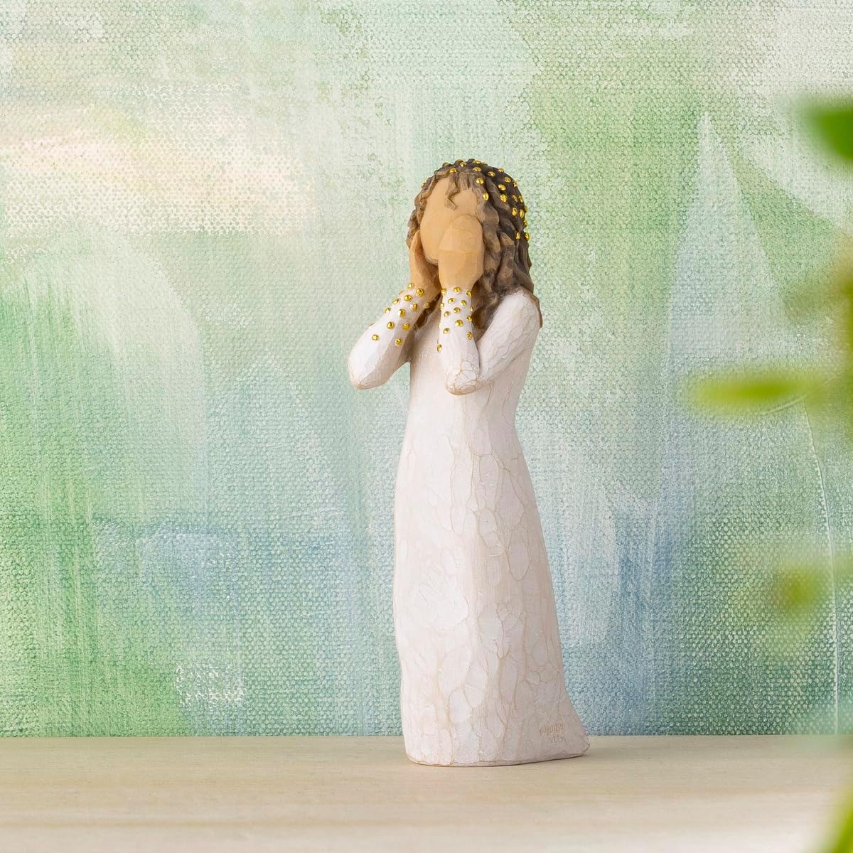Willow Tree Ox and Goat, Sculpted Hand-Painted Nativity Figures, 2-Piece Set | Extends the Willow Tree Nativity Scene, Designed by Artist Susan Lordi, Heirloom Keepsake, Display on Shelf or Table