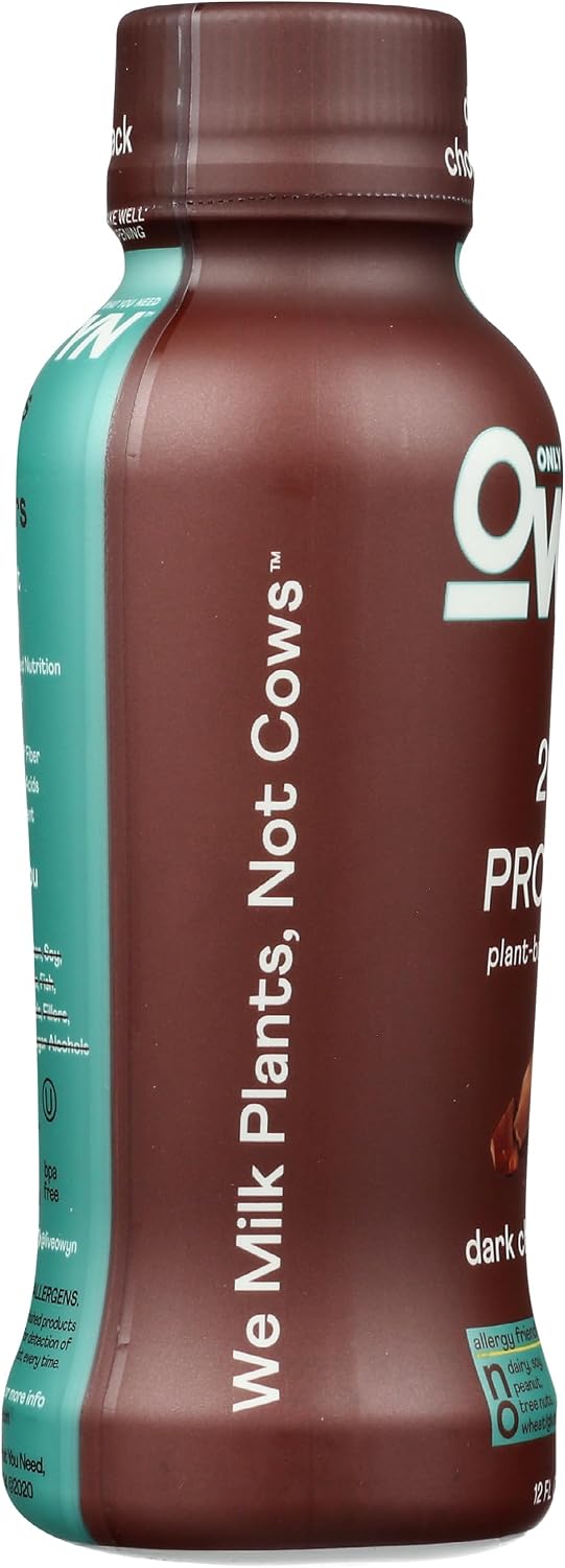 Owyn, Dark Chocolate Plant Based Protein Shake, 12 Fl Oz