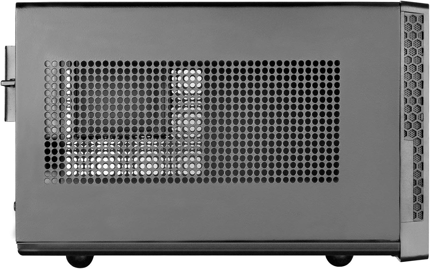 Silverstone Computer Case with Mesh Front Panel,Black (SG13B)