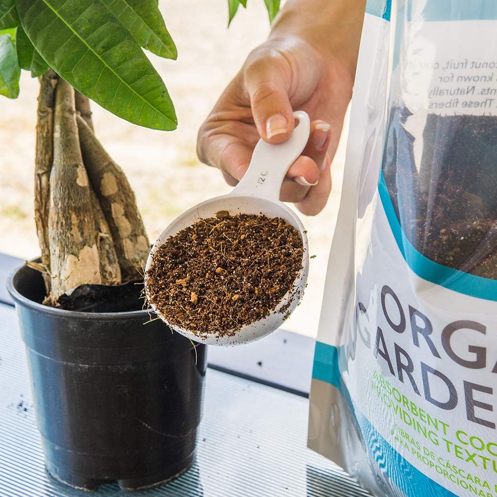Perfect Plants Organic Coco Coir, 8 qt, Coconut Garden Soil Amendment