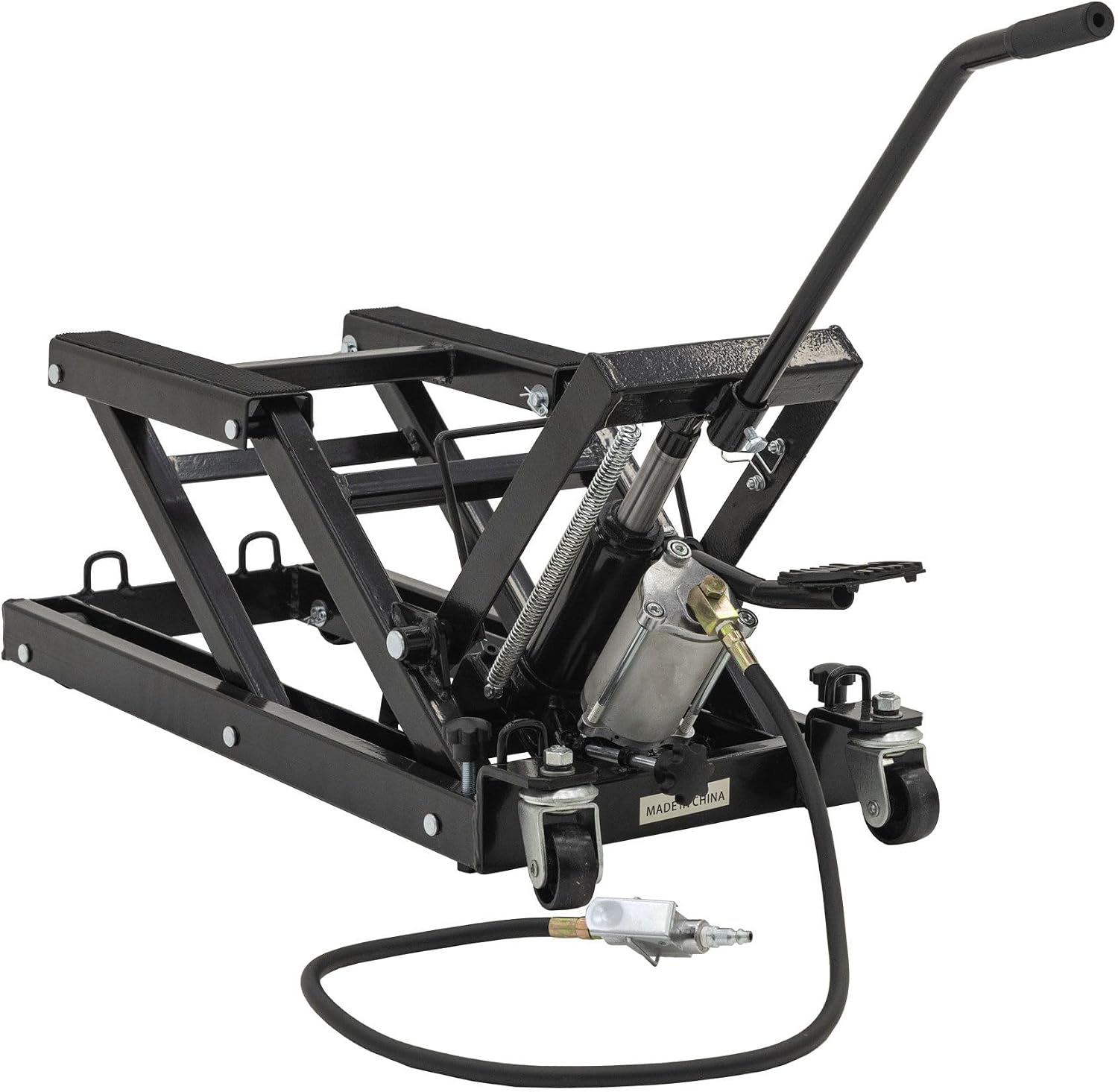 Black Widow BW-0102 Motorcycle & ATV Pneumatic Hydraulic Jack