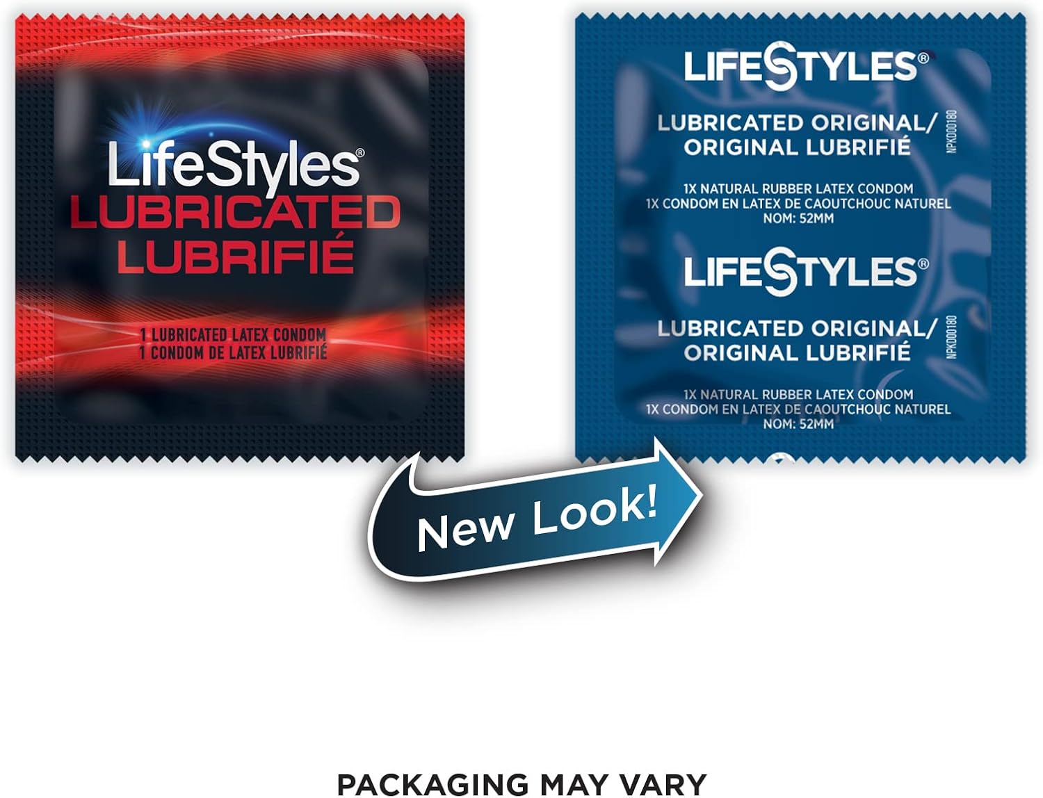 LifeStyles ULTRA LUBRICATED Condoms - Also available in quantities of 12, 25, 50 (100 condoms)