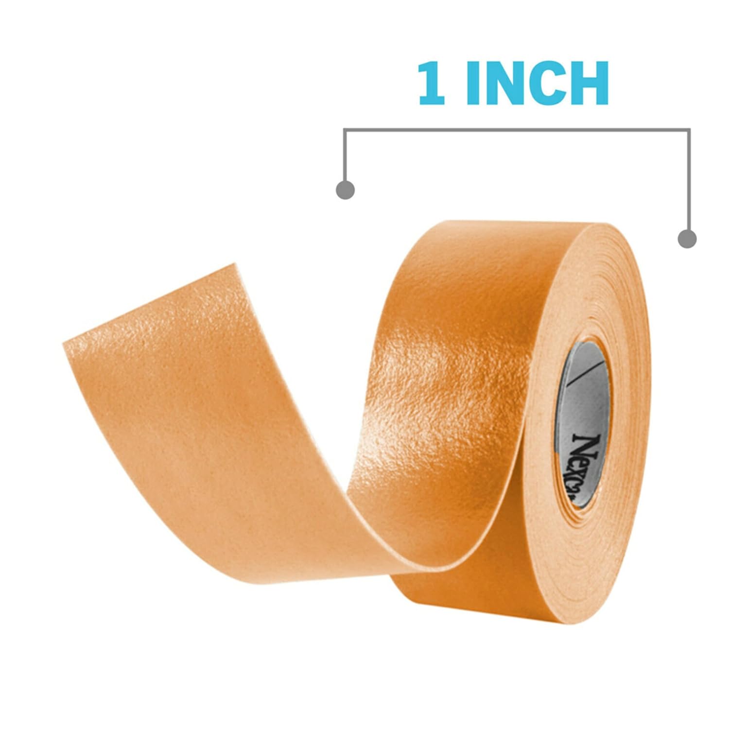 Nexcare Absolute Waterproof First Aid Tape, from The #1 Leader in U.S. Hospital Tapes, Stays on During Sports, Seals Out Water, Dirt and Germs, 1-Inch x 5-Yard Roll