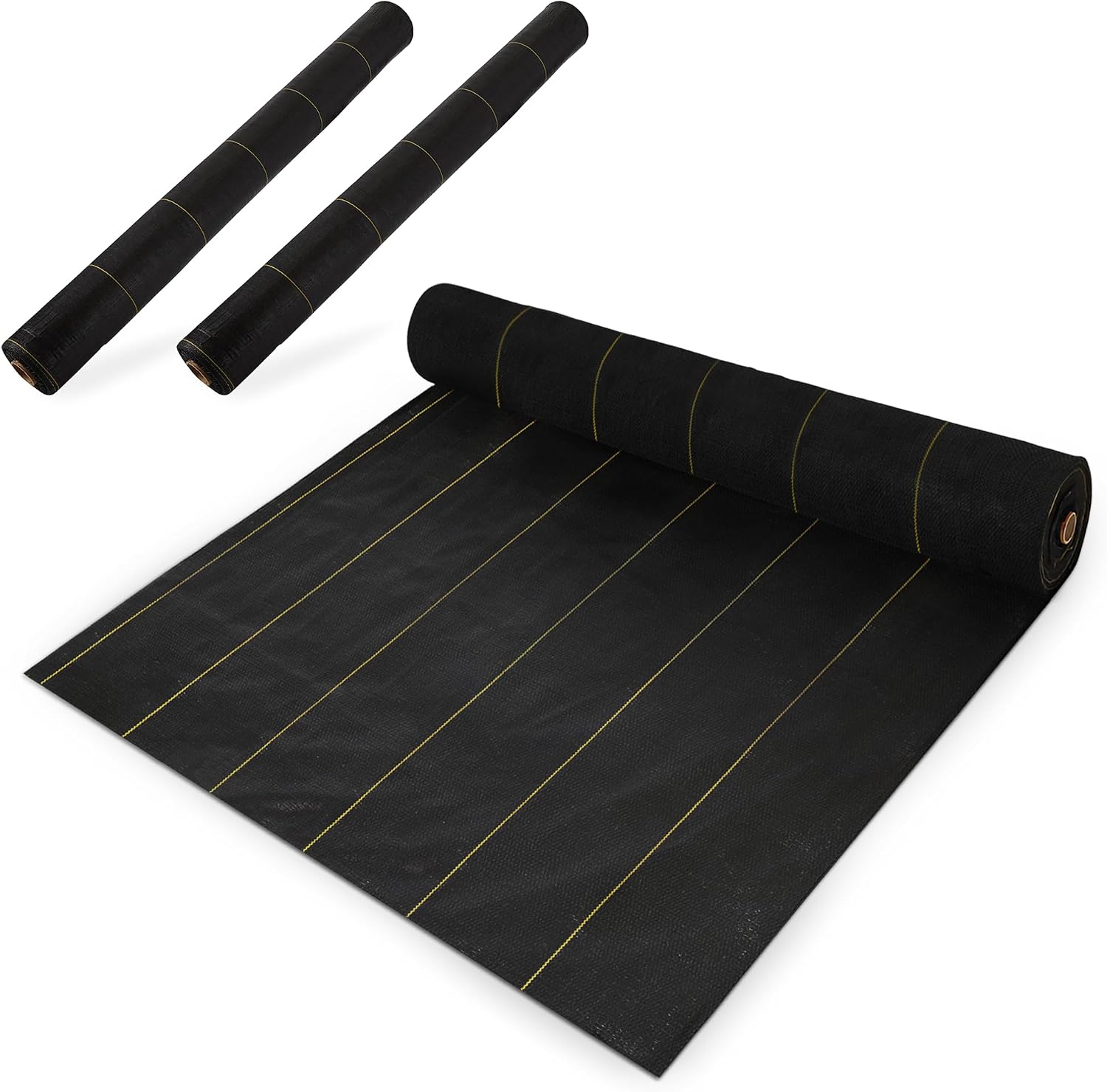 Dewitt Pro-5 Weed Barrier Fabric 5 oz, 6 x 250 Feet – Heavy-Duty | Woven Landscape Ground Cover Mat for Raised Garden Bed, Greenhouse Gardening, Outdoor Landscaping, and Commercial Planting