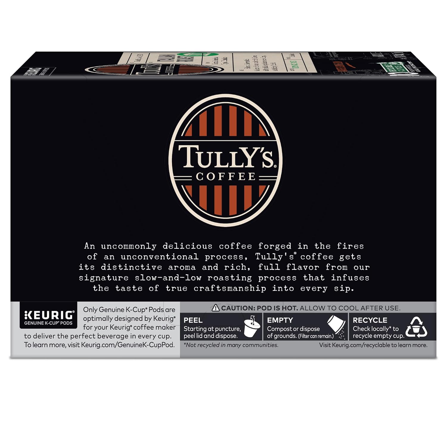 Tully's Coffee Hawaiian Blend Keurig Single-Serve K-Cup Pods, Medium Roast Coffee, 96 Count
