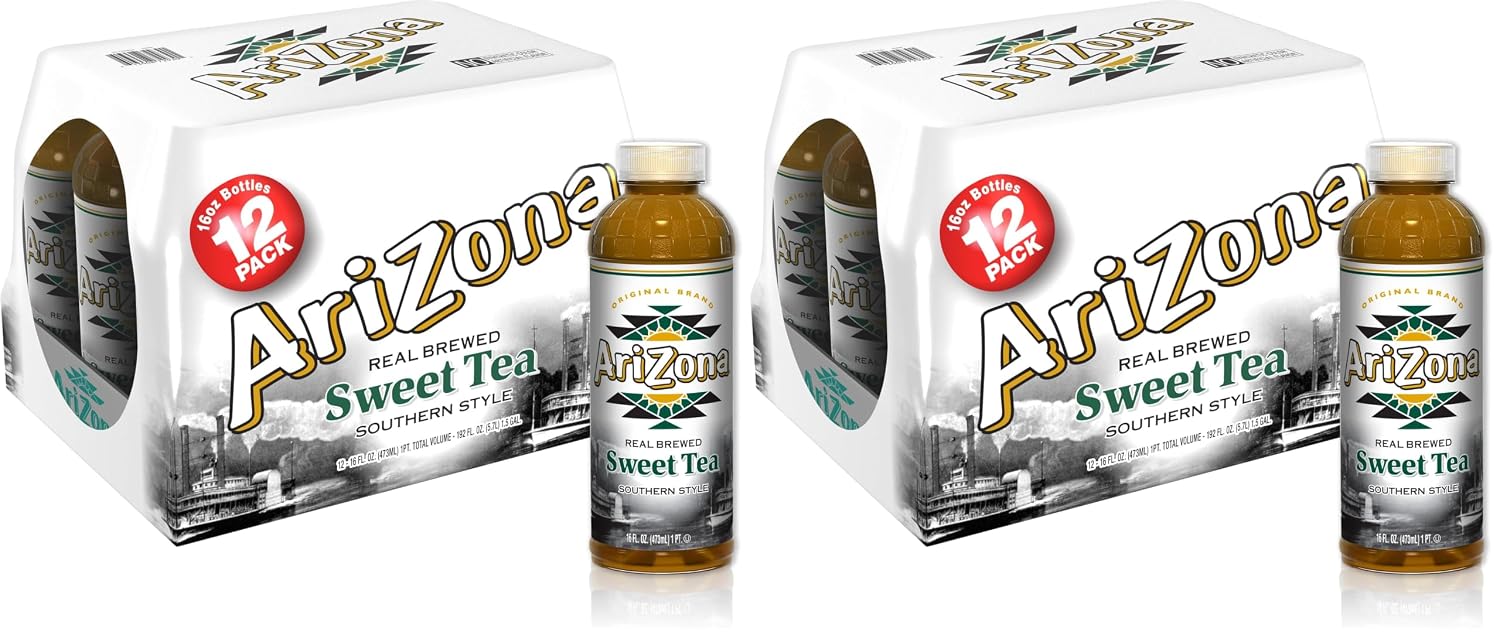 Arizona Green Tea with Ginseng and Honey - 16 Fl Oz (12 Pack)