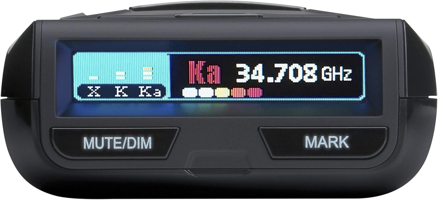 Uniden R3 (Renewed) Extreme Long Range Radar Laser Detector, GPS, 360 Degree, Voice Alerts, Red Light & Speed Camera Alerts, Multi-Color OLED