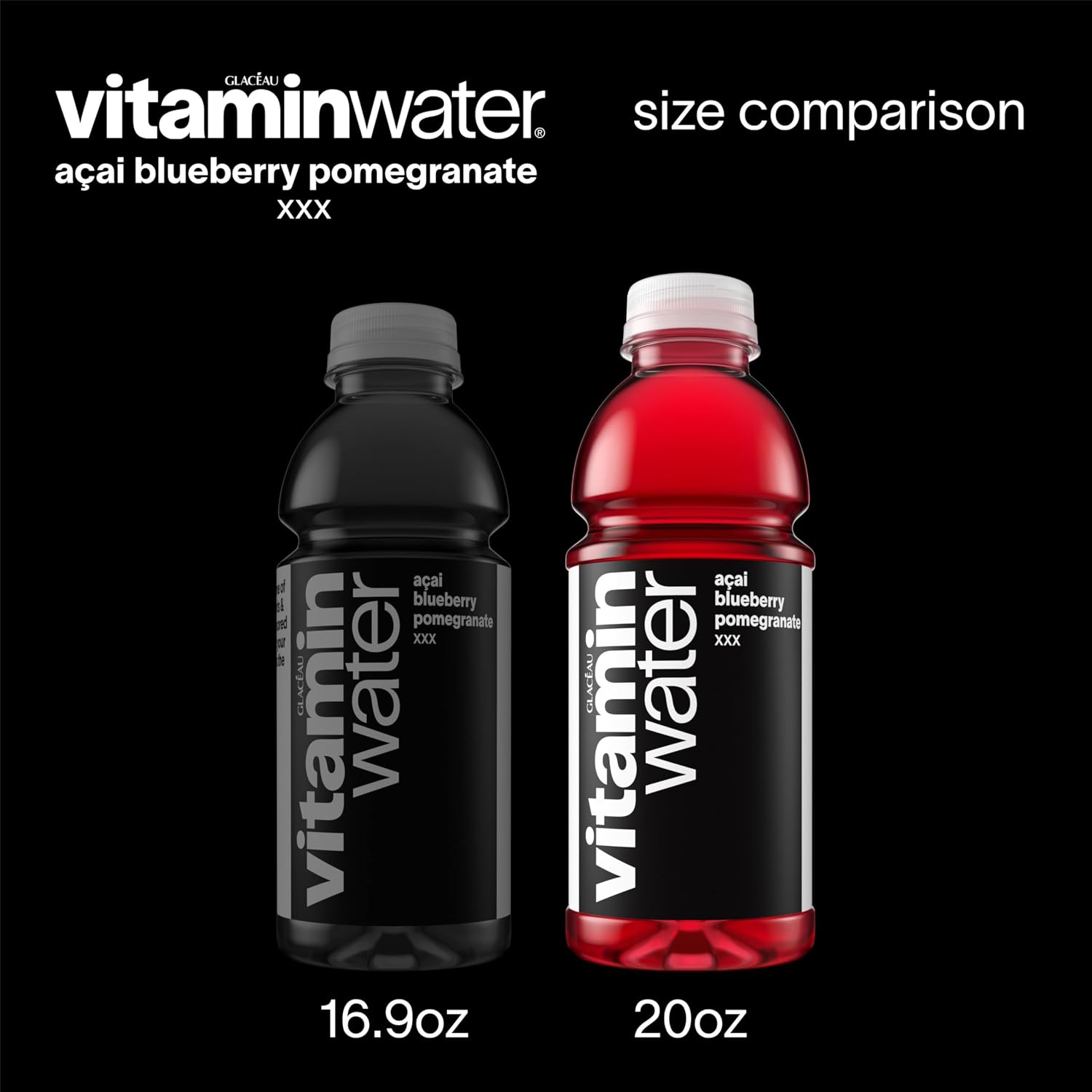 vitaminwater Refresh Tropical Mango, Flavored Water Beverage Bottles, 20 fl oz, 12 Pack