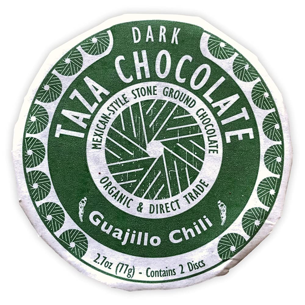 Taza Chocolate Organic Mexicano Disc Stone Ground, Variety Pack, 1.35 Ounce (8 Count), Vegan | Vegan, Dairy Free, Gluten Free, Organic Stone Ground Dark Chocolate Disc, 1.35 Ounce