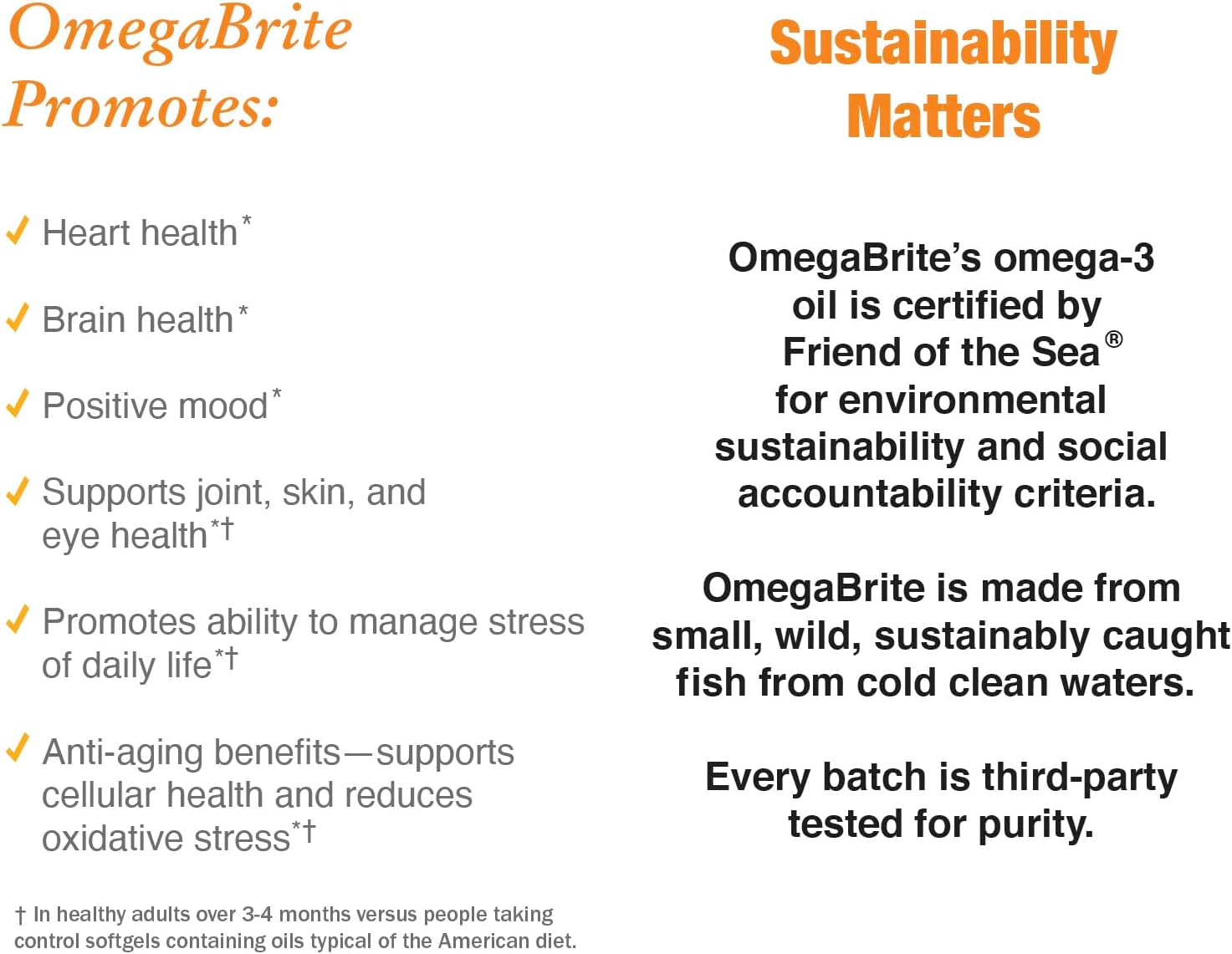 7010MD Advanced Omega-3 Formula, 92% Omega-3 with 1140 mg of EPA per serving, promoting Positive Mood, Brain Health, Immune Health