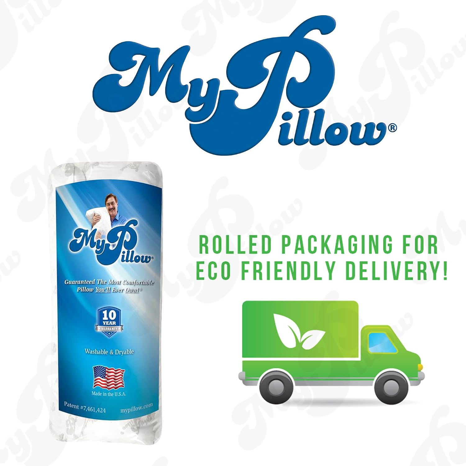 MyPillow Bedding Bed Pillows for Sleeping King Size, Gusseted for Back, Stomach or Side Sleepers - My Pillow Premium Pillow [King, Medium]