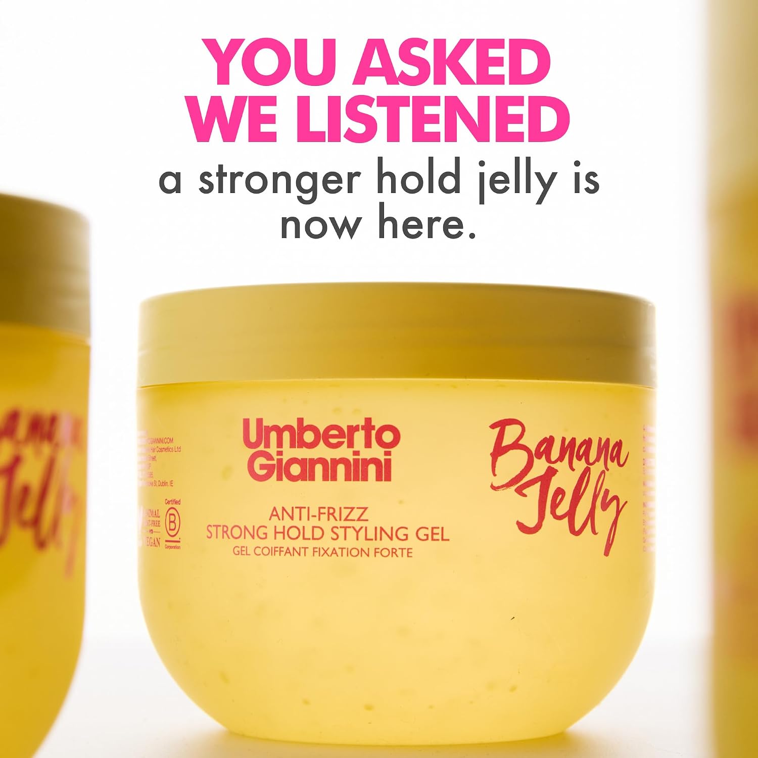 Umberto Giannini Curl Jelly Scrunching Jelly 6.7 fl Oz - Frizz Solution Defining Hair Gel for 2a-4c Curly, Wavy, Coily Hair - Vegan & Cruelty-Free