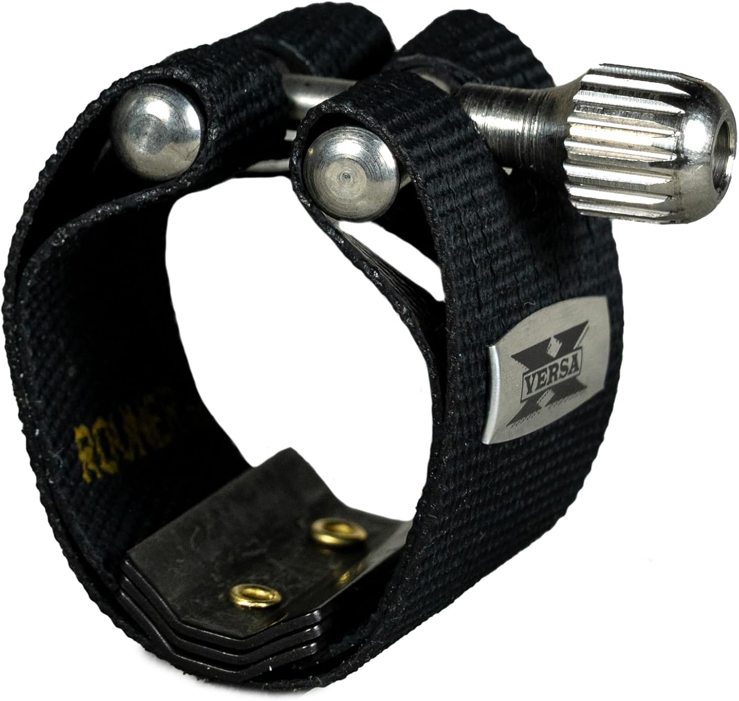 Rovner Ligature & Plastic Cap for Tenor Slim Saxophone - Versa X Ligature for Metal Mouthpiece (X-2M)