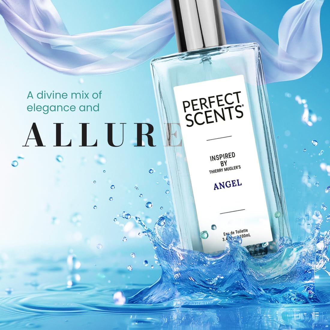 Perfect Scents Fragrances, Inspired by Juicy Couture's Juicy Couture, Women’s Eau de Toilette, Vegan, Paraben-Free, Phthalate-Free, Never Tested on Animals, 2.5 Fluid Ounces