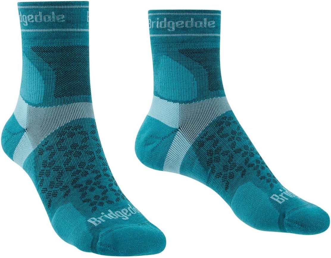 Bridgedale womens Trail Run Ultralight T2 Merino Performance ¾ Crew