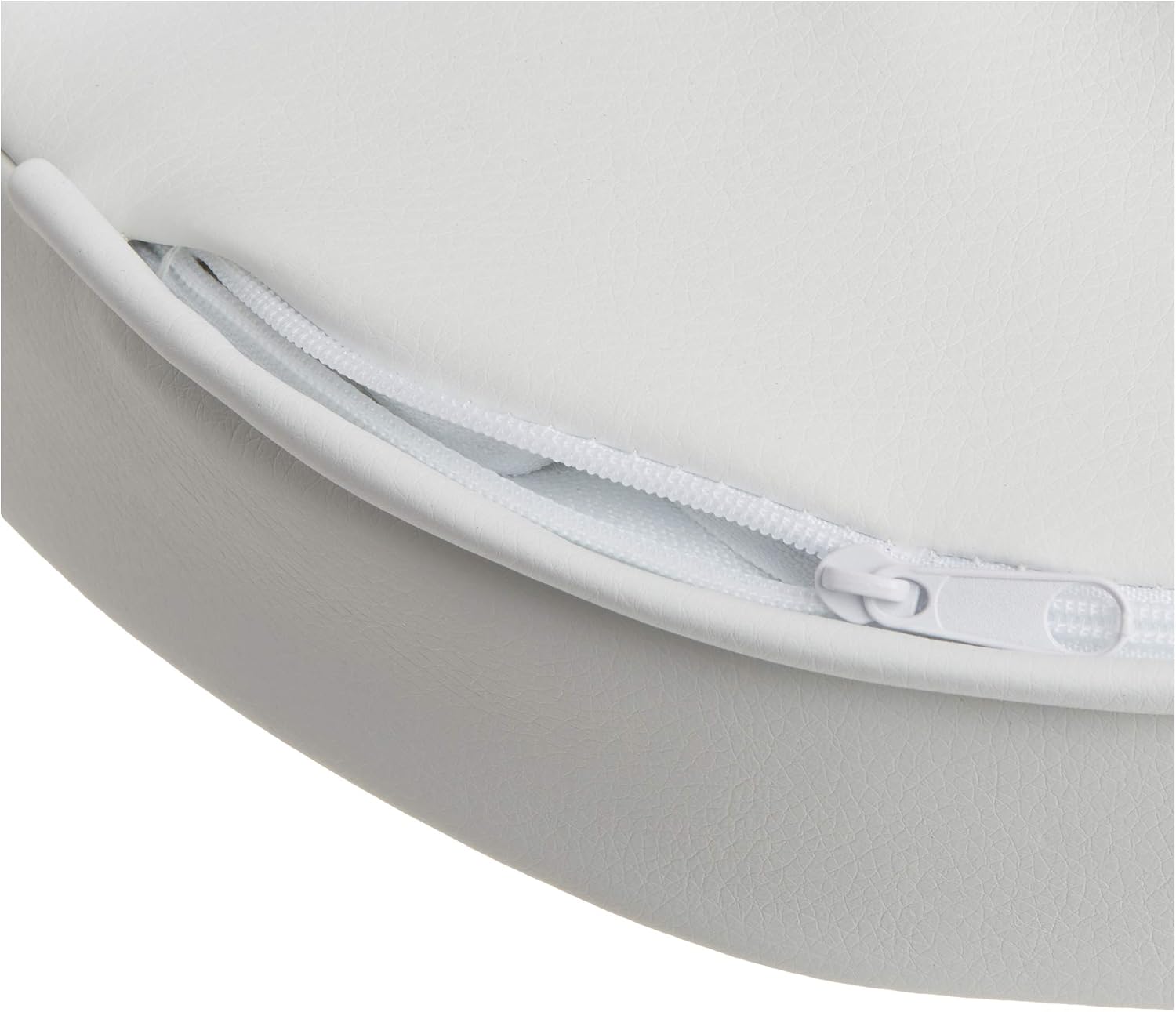 Essential Medical Supply Foam Padded Toilet Seat Cushion Riser with Hook and Loop Attachment for Toilet Seat and Washable Vinyl Cover, 2"