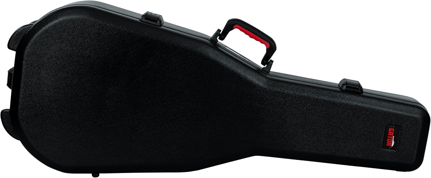 Gator Cases Molded Flight Case For SG Style Double Cut Away Guitars With TSA Approved Locking Latch, (GTSA-GTRSG)