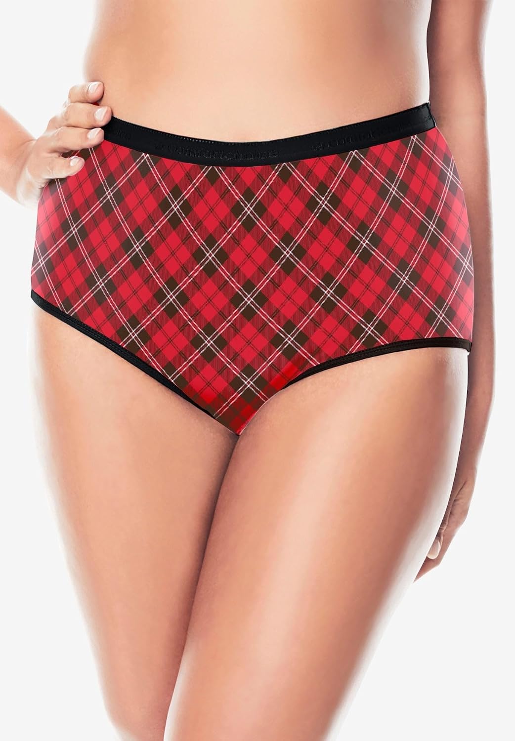 Comfort Choice Full Coverage Cotton Brief 10-Pack
