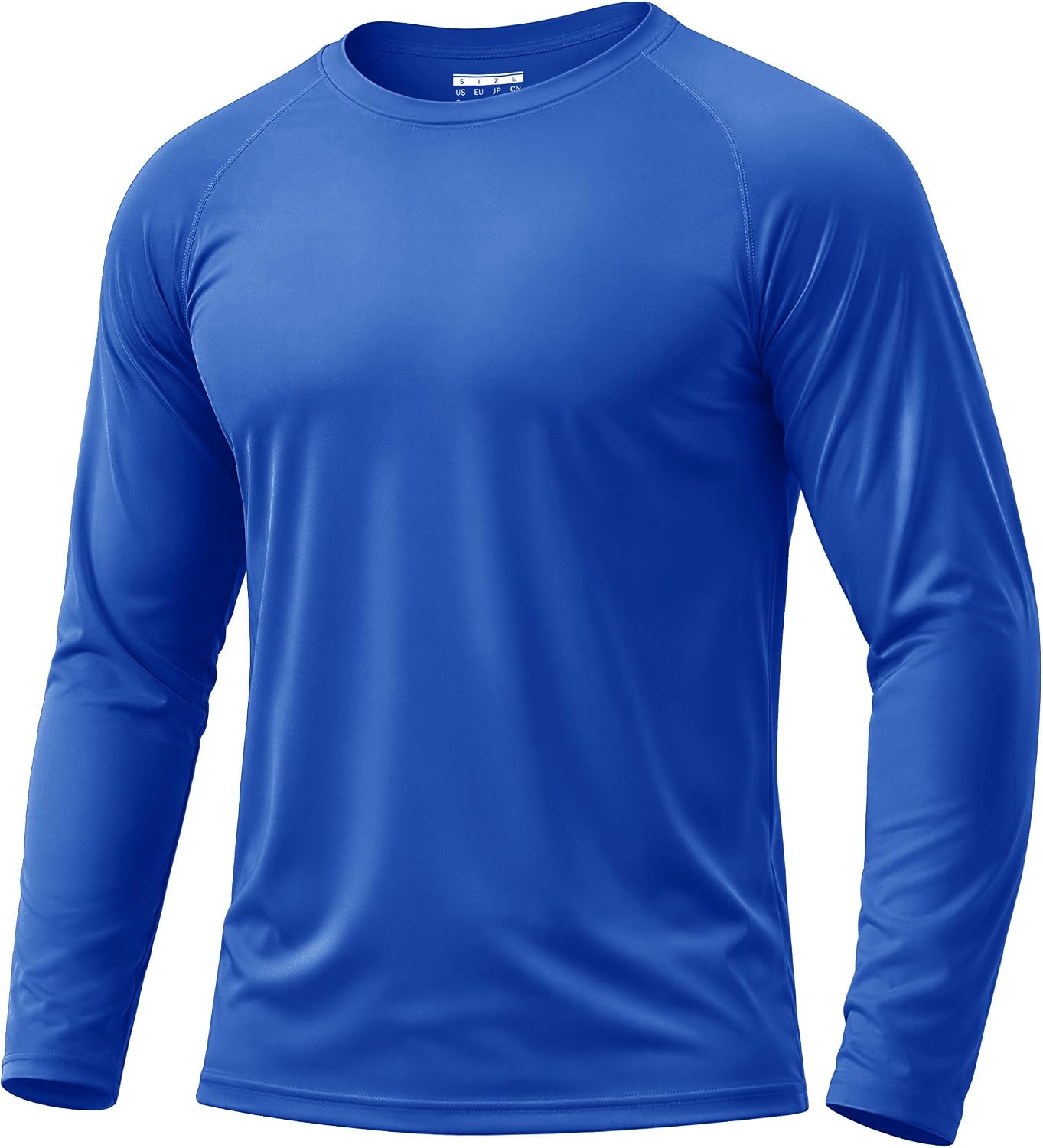 Boladeci Men's UPF 50+ Sun Protection UV SPF Shirts Long Sleeve Lightweight Quick Dry Swim T-Shirts Rash Guard