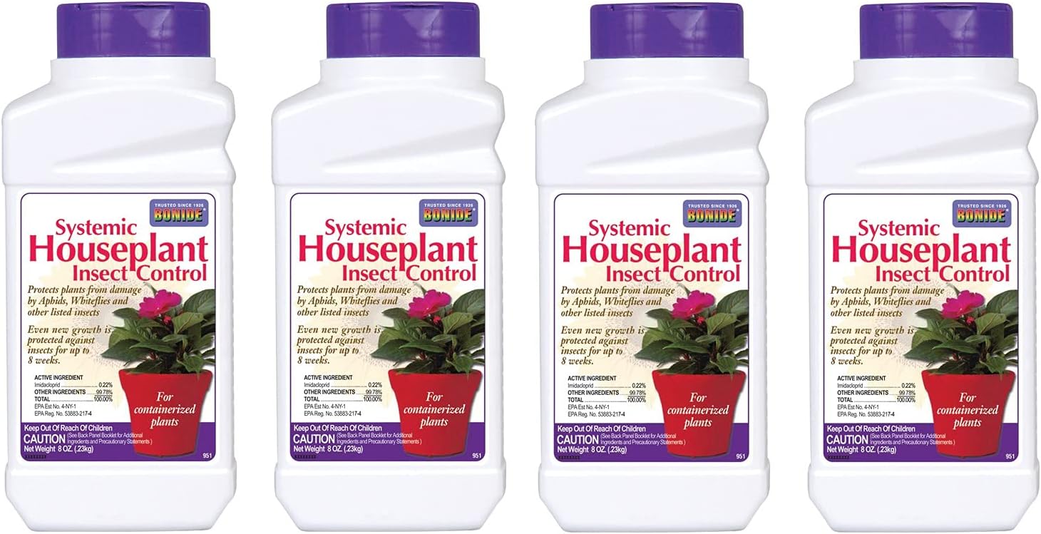 Bonide Systemic House Plant Insect Control Multiple Insects Granules 8 Oz