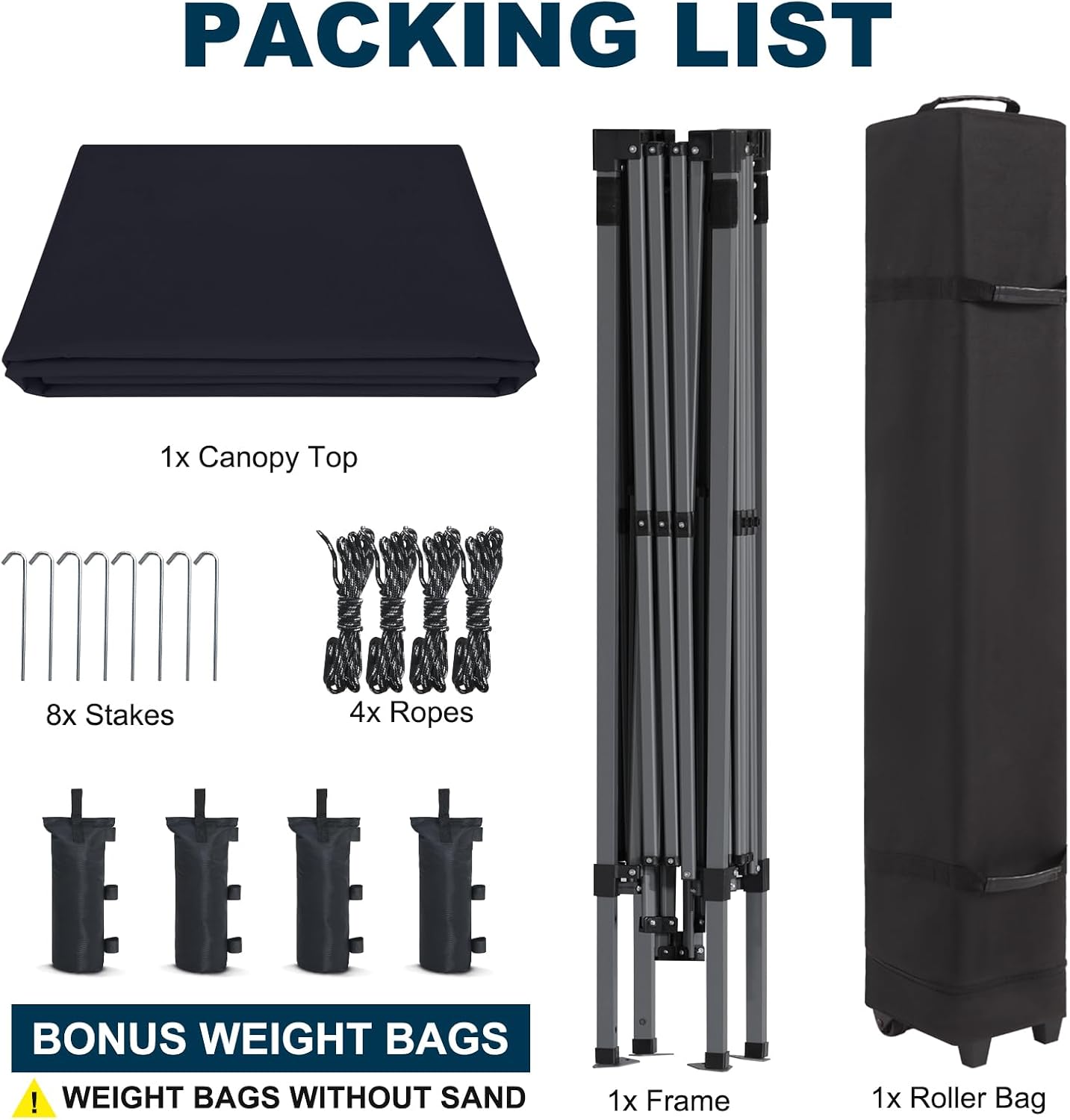 MASTERCANOPY 11x11 Slant Leg Pop Up Canopy Tent Black