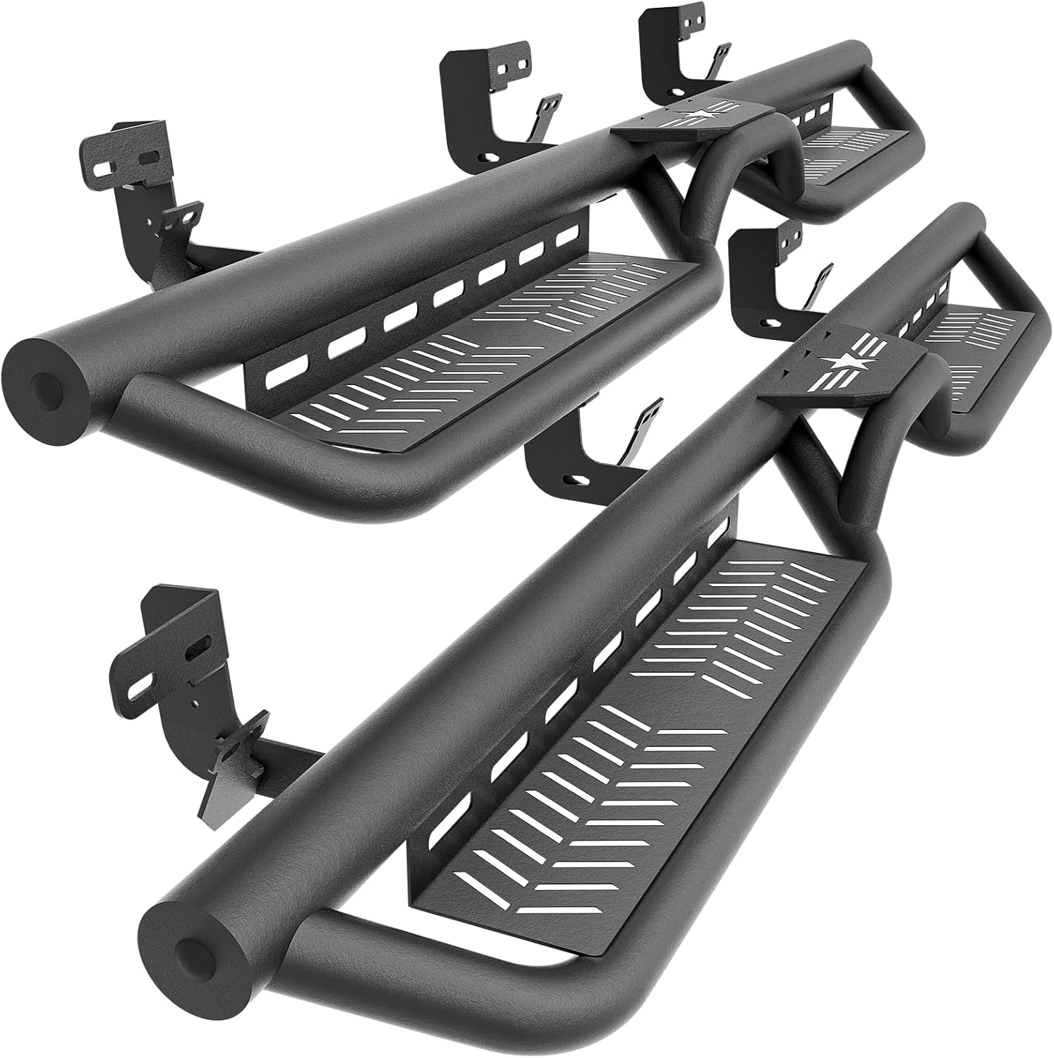 Crew Cab Running Boards Side Steps Compatible for 2009-2018 Dodge Ram 1500, 2019-2024 1500 Classic, 2010-2026 Dodge Ram 2500 & 3500 CrewCab
