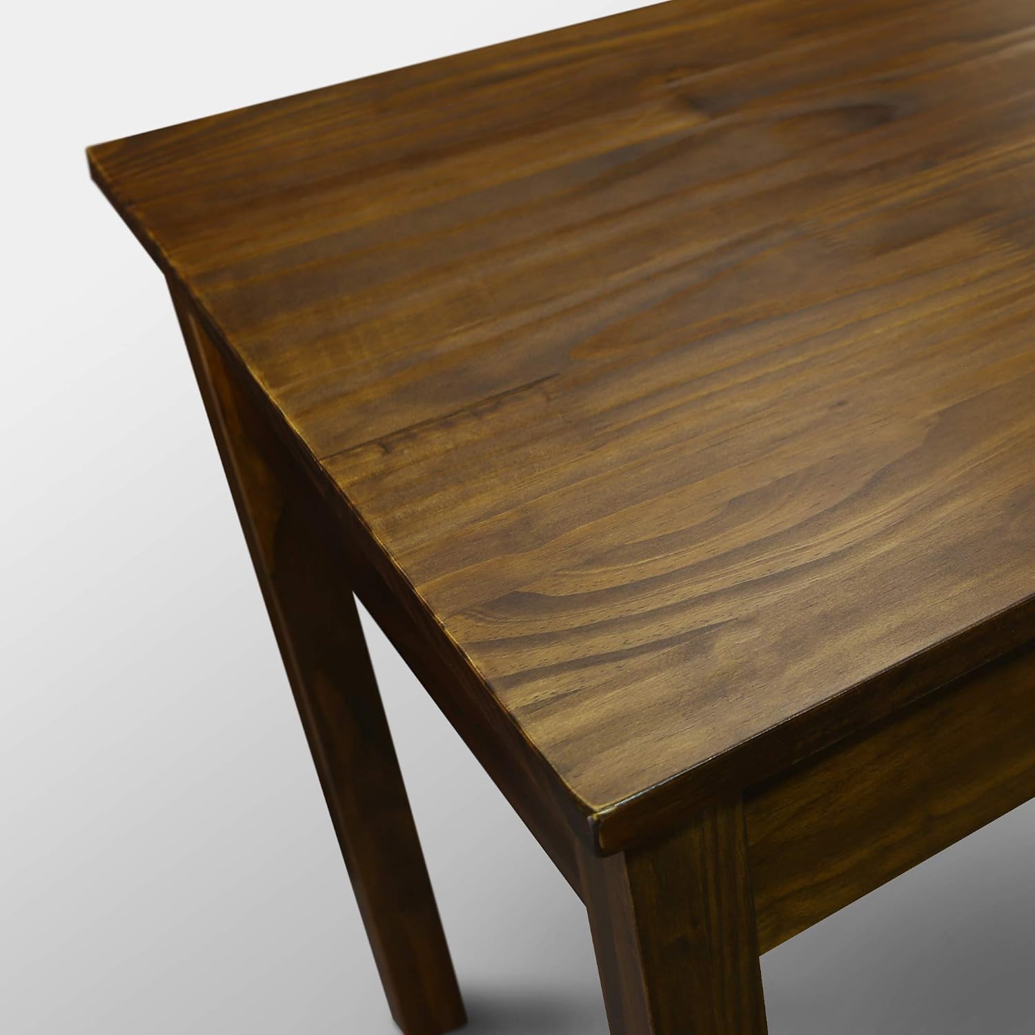 Casual Home 615-15 Kennedy End Table with Concealed Drawer, Concealment Furniture, Warm Brown